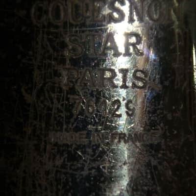 Couesnon Star Paris brass trombone, France, Vintage, Acceptable, w/ Case & MP image 6
