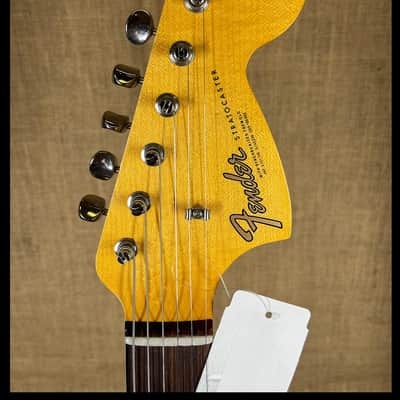 Fender Custom Shop '66 Strat,  DLX CLOSET CLASSIC - Faded Aged Candy Apple Red image 6