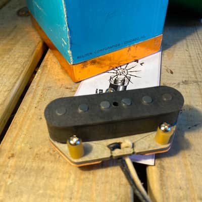 General Vintage Tone  Telecaster Custom GVT N.O.S Belden green magnetic wire Chicago, ILL. image 14