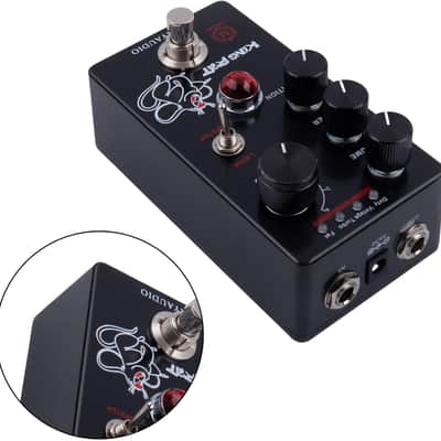 Mosky Audio king rat Fuzz Distortion Pedal,4-Mode Distortion Effects Unit with Volume/Filter/Tone Controls, LM308/OP07DP Switch (Price includes the import duty for US buyer) image 2