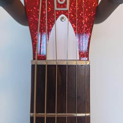 Danelectro 59M NOS+ - 60th Anniversary - Red Metalflake - 2019 - Present - Gloss image 24