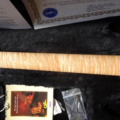 G&L USA Made Asat Classic Telecaster AAA Flamed Maple Neck Signed COA & Case image 11