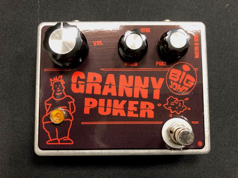 Big John Effects Granny Puker Fuzz Pedal Owned by Ian D'Sa of Billy Talent image 1