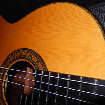 HIDEO IDA CUSTOM 1987 - WORLD CLASS CLASSICAL CONCERT GUITAR - SPRUCE/BRAZILIAN ROSEWOOD image 13