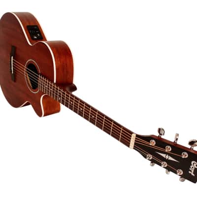 Cort SFXMEMOP SFX Series All Mahogany Body Venetian Cutaway 6-String Acoustic-Electric Guitar image 4