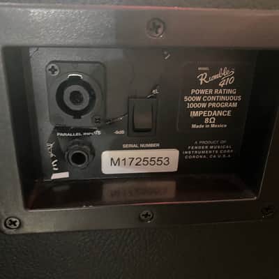 Fender Rumble 410 image 6