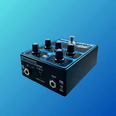 Peavey Bandit Supreme Teal Stripe Preamp image 4