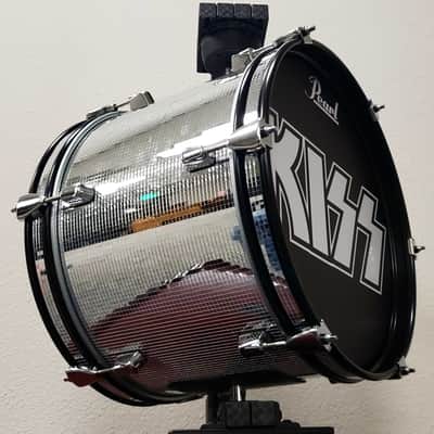 KISS Mirrorball Double Sided Rotating Bass Drum w/ Multi-Color Internal Lighting + Remote Control image 12