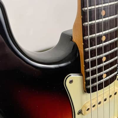 Fender Stratocaster Sunburst Refinnish 1963 image 10