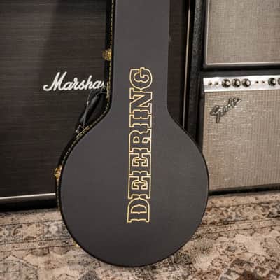 Deering Boston 5-String Banjo - Natural Blond Curly Maple with Hardshell Case image 17