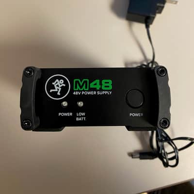 Mackie M48 48-Volt Phantom Power Supply 2010s - Black image 5