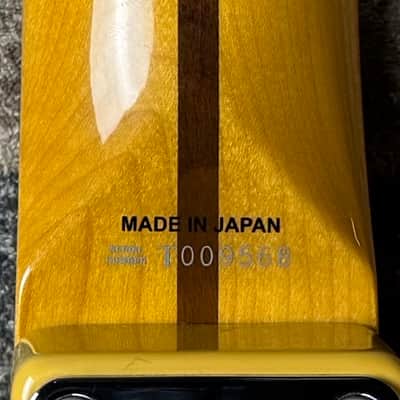 c. 2010 Fender Pawn Shop ‘51 Butterscotch Blonde MIJ Made In Japan Electric Guitar W/ Original Gigbag! image 13