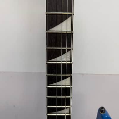 Used Jackson JS Series Dinky Arch Top JS32 DKA Left-Handed Electric Guitar Bright Blue image 5
