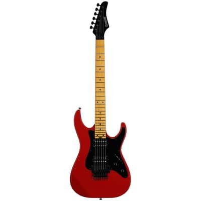 Kramer Volante HHFR Electric Guitar (with Gig Bag), Defender Red image 3