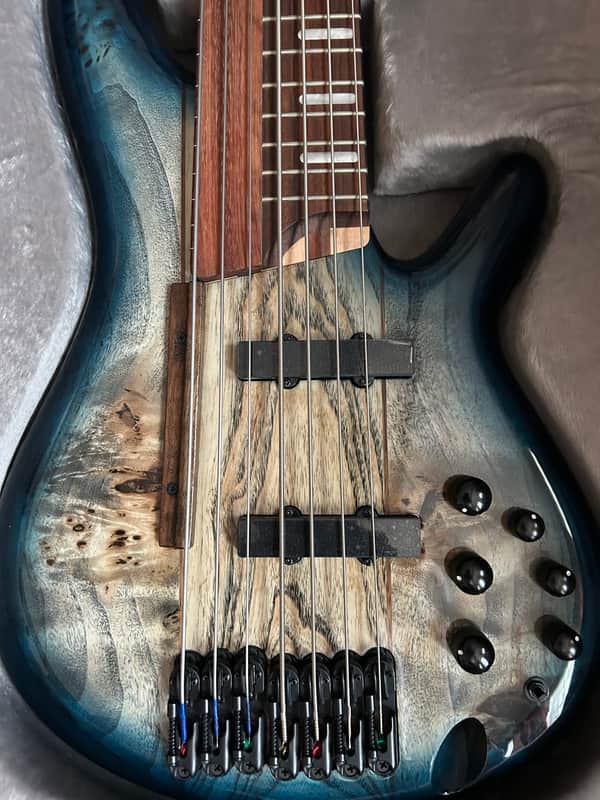 Ibanez SRAS7-CBS Bass Workshop Hybrid Fretless Soundgear