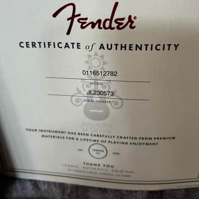 Fender Juanes Signature Stratocaster - Luna White 8lbs. 1.6oz. #JL230573  Hardshell Case image 4