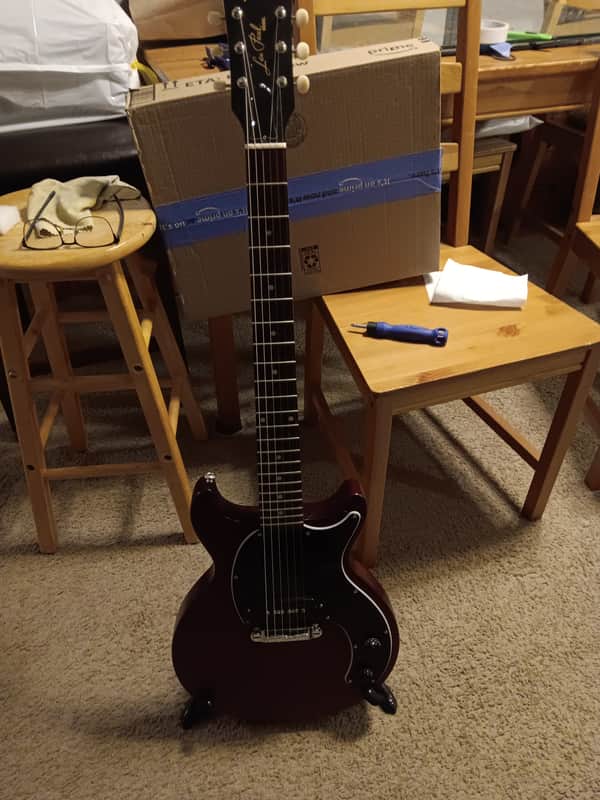 Gibson Les Paul Jr Double Cut 2019 - Cherry Red image 1
