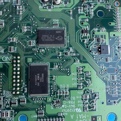 CASIO LK-92TV Lighting Keyboard Part: Processor Main Board PCB M649-MA1 image 8