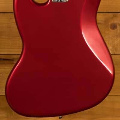 Fender Vintera III Early '70s Jazz Bass - Rosewood - Candy Apple Red image 2