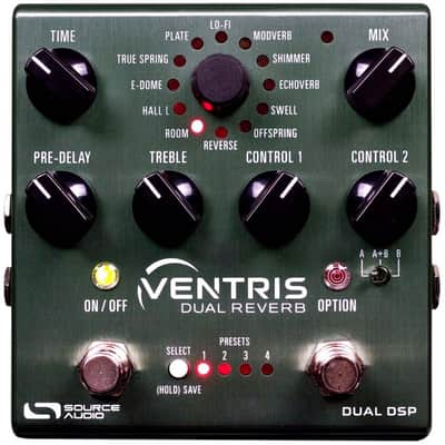 Source Audio SA262 Ventris Dual Reverb 2023 Brushed Anodized Aluminum image 1