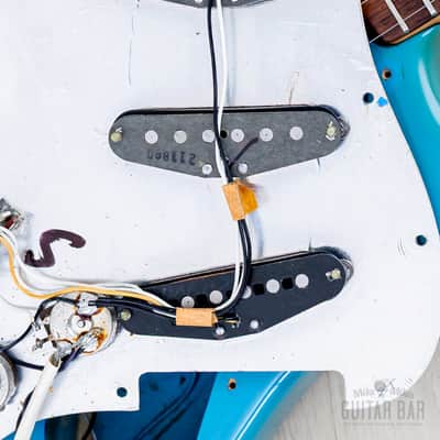 1981 Fender International Color Series Stratocaster Maui Blue, 100% Original w/ Case, Hangtag image 19