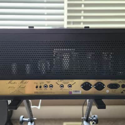 Marshall JCM800 Lead Series 2203X Reissue 100-Watt Guitar Amp Head 2002 - Present - Black image 2