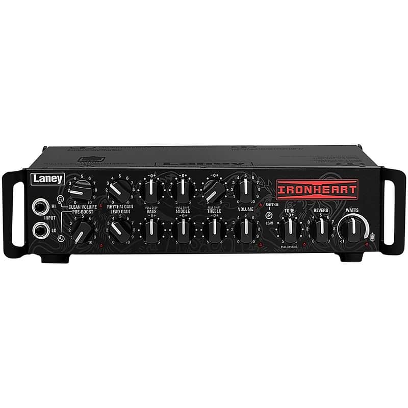 Laney Ironheart IRT-SLS 300W Tube Hybrid Guitar Amp Head Regular Black image 1