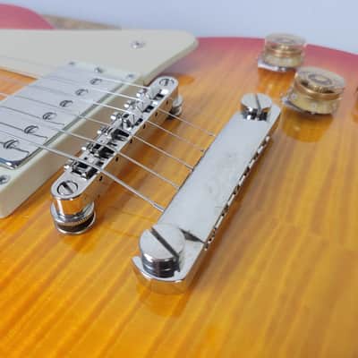 2011 Epiphone Les Paul Ultra III - Cherry Burst image 14