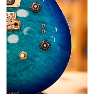 PRS SE CUSTOM 24-08 Quilt Lake Blue image 5