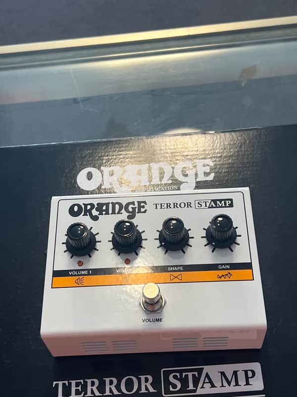 Orange Terror Stamp 20-Watt Hybrid Guitar Amp Pedal 2020 - Present - White image 1