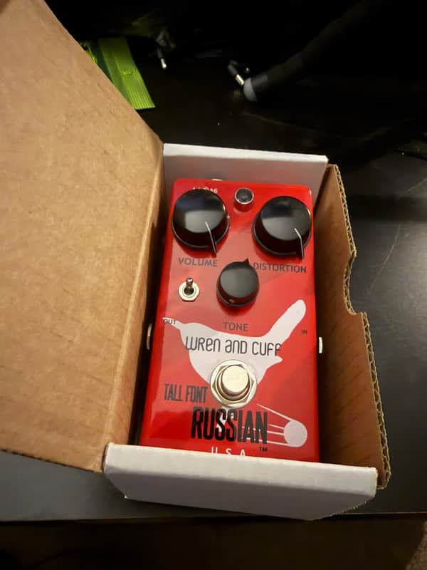 Wren and Cuff Tall Font Russian