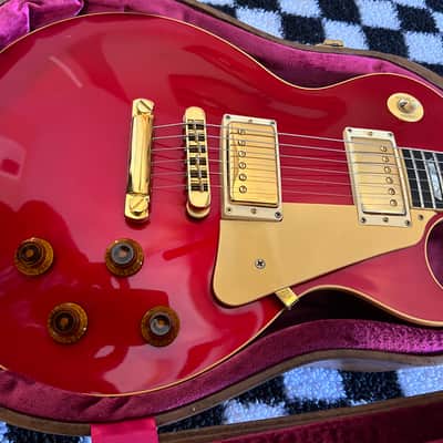 Gibson Les Paul Standard - 1982 Limited Edition Candy Apple Red Ebony Fretboard #0226. Rare! Tim Shaw Pickups Norlin Era image 5