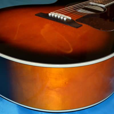 Epiphone EJ-200 Artist Jumbo Acoustic  Vintage Sunburst image 2