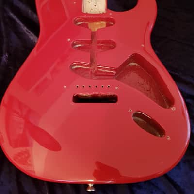 Fender Stratocaster 2000 2015 - Dakota Red, Owned and played on stage by Frank Stallone image 1
