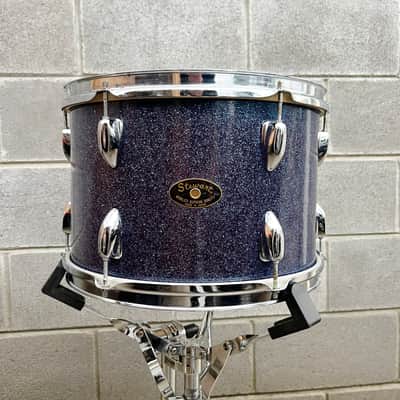 1960's Stewart Made In Japan 13x9 Rack Tom in Blue Sparkle image 1