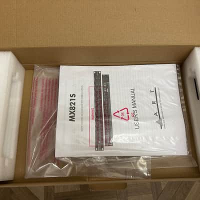 ART MX821s 8-Channel Line Mixer with Stereo Outputs Black image 8