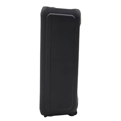 Dolphin SP-1270RBT Dual 12-Inch Premium Party Speaker, Bluetooth/USB/SD/FM/AUX, X-Bass, 5-Band EQ, LED Display, Quad Ring Lights image 5