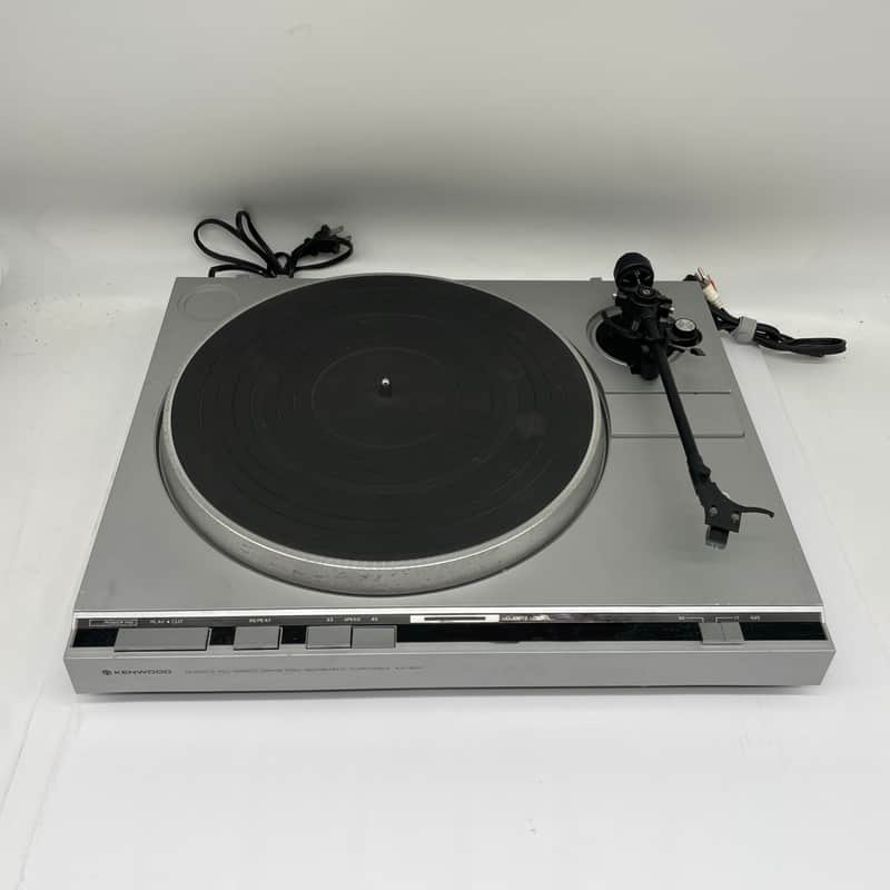 Kenwood KD-50F Automatic Direct Drive Turntable Record Player TESTED WORKING