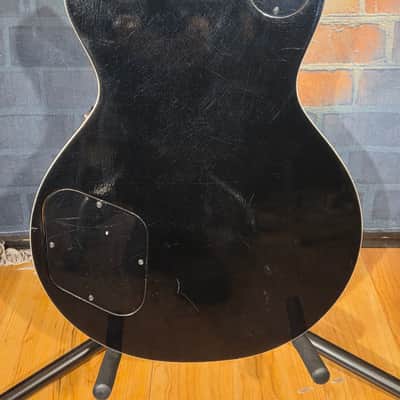Vintage 1970s Encore LP Copy Electric Guitar Black image 19