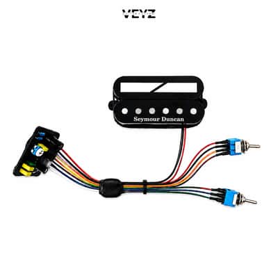 PICKUP SUSTANIAC SPLIT SEYMOUR DUNCAN SINGLE SSL 3 MODE - black image 2