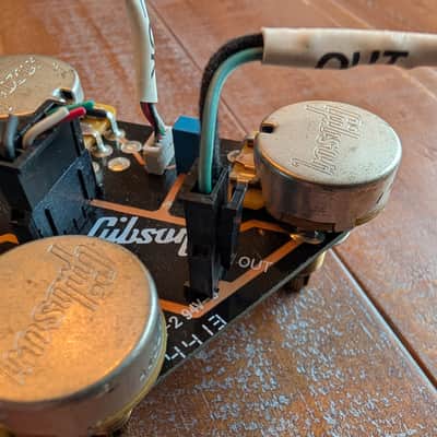 Gibson Control Harness Quick Connect Pots Les Paul Excellent Condition image 4