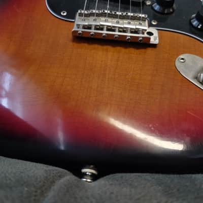 60's Stratocaster 2pcs Alder Body Birdseye Maple Neck RW fretboard Non Fender Customshop image 3