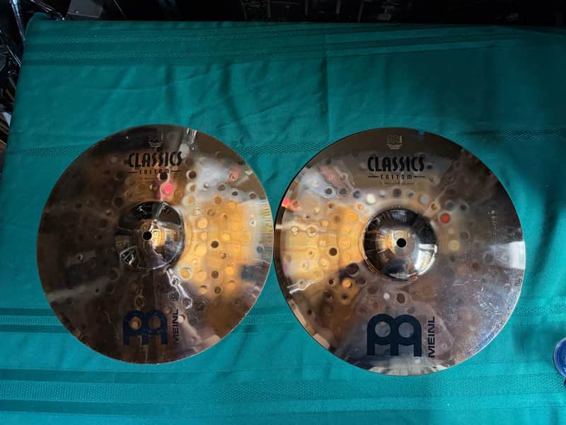 Meinl 14" Classics Custom Hi-Hat (Pair) image 1