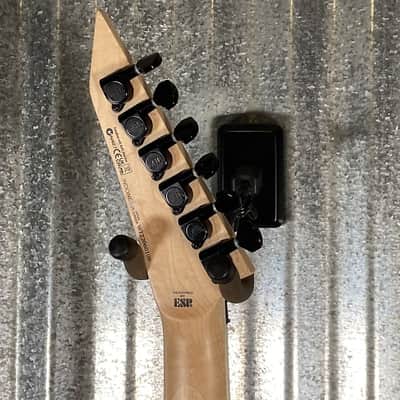 ESP LTD MH-203QM See Thru Blue Quilt Top Guitar MH203QMSTB #0106 Used image 4