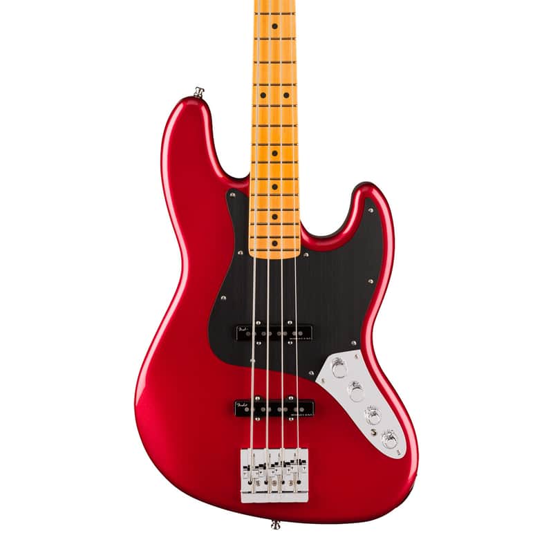 Fender American Ultra II Jazz Bass - Maple Fingerboard, Sinister Red image 1