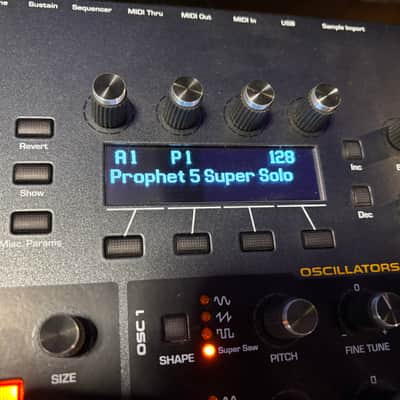 Sequential Prophet XL 76-Key 16-Voice Polyphonic Synthesizer with Custom Sides! image 12