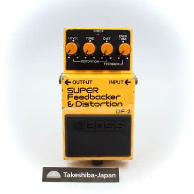 Boss DF-2 Super Feedbacker and Distortion 1985 Made In Japan Guitar Effect Pedal 558800 image 1