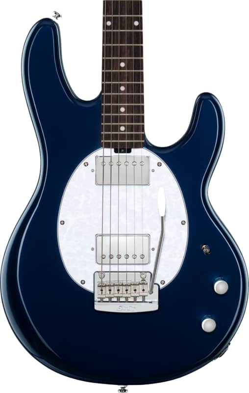Sterling StingRay II Electric Guitar, Rosewood Fingerboard, Blue Pearl
