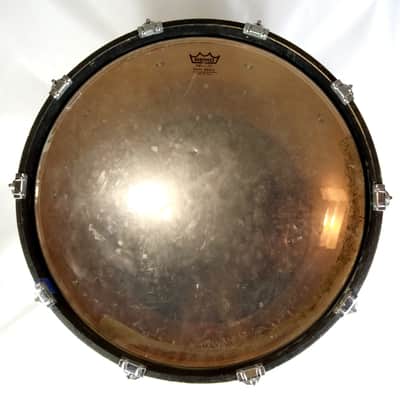 Yamaha 14x20" Field Corps Bass Drum 10-Lug Painted White Wrap Japan Vintage 80s image 9