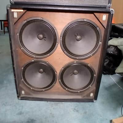 1972 AMPEG V4 100 Watt Tube Guitar Amp With Original 4 X 12" Cabinet image 14